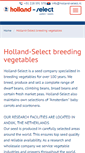 Mobile Screenshot of holland-select.com